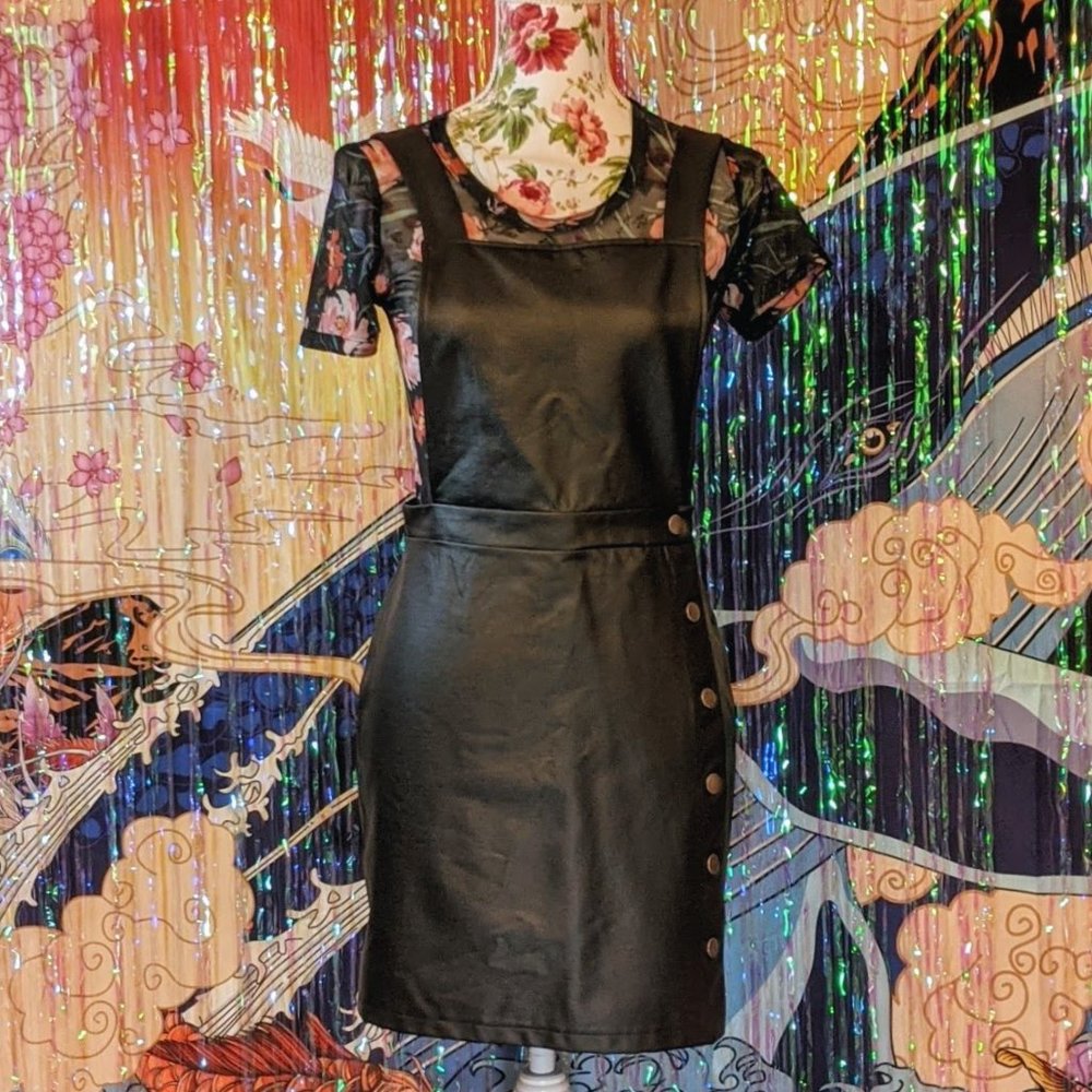 Wild Fable Pleather Ovall Skirt - Size S